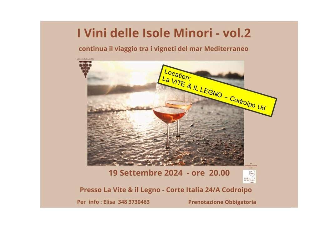 I VINI DELLE ISOLE MINORI VOL. 2