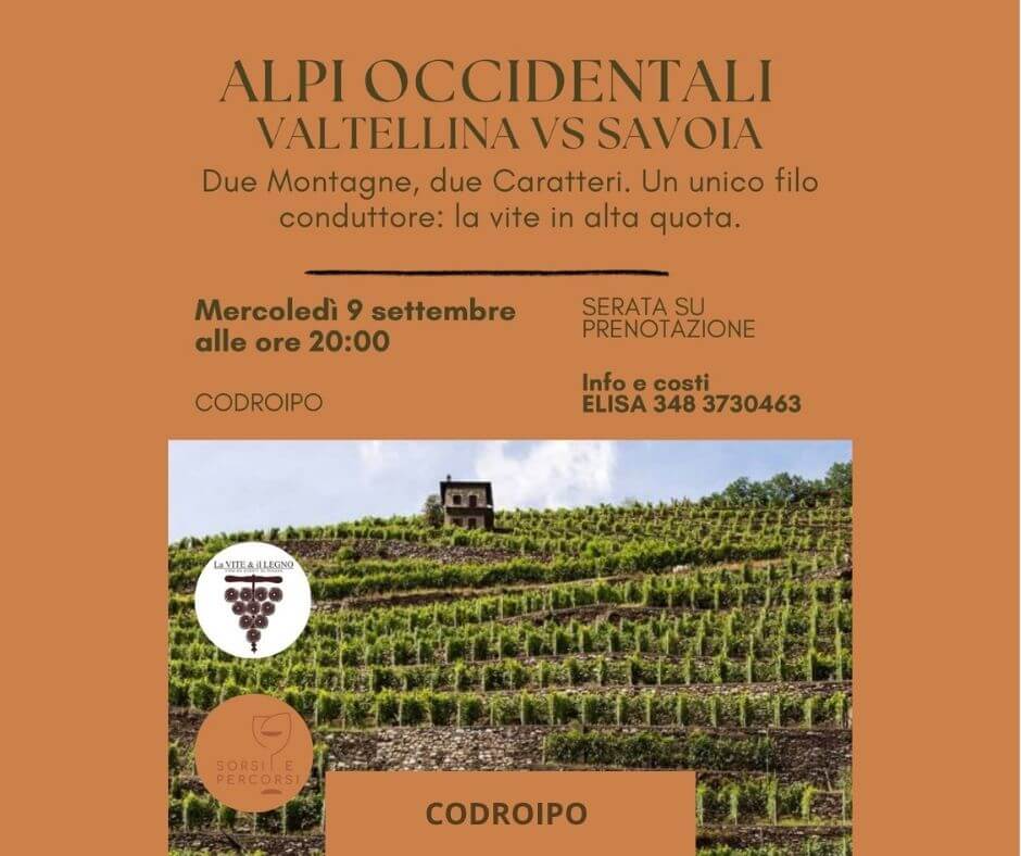 VALTELLINA VS. SAVOIA SORSI E PERCORSI